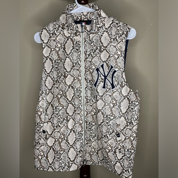Kith MLB New York Yankees Denim Jacket and Vest Size XS - Picture 5 of 9